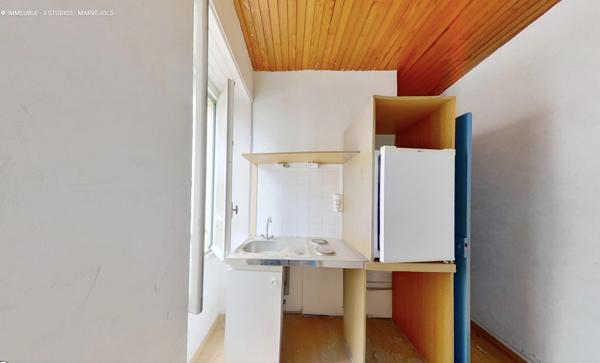 MAISON IMMEUBLE 3 STUDIOS A RENOVER