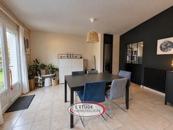 Carquefou: Maison familiale 3 chambres+bureau située à proximité des commodités