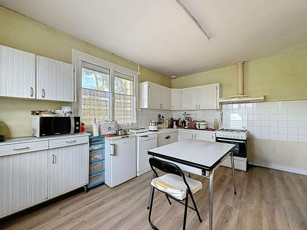 Maison à vendre à Lavardac 111 m2 - 3 chambres, jardin de 938 m² et garage