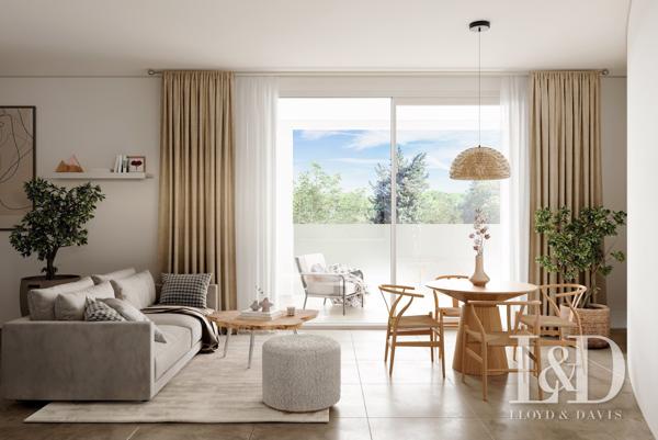 T3 avec vue sur jardin exposé ouest