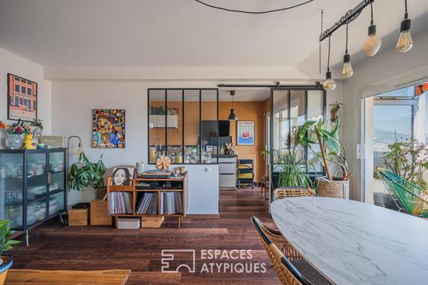 Appartement à la vue spectaculaire sur Bastille et Belledonne