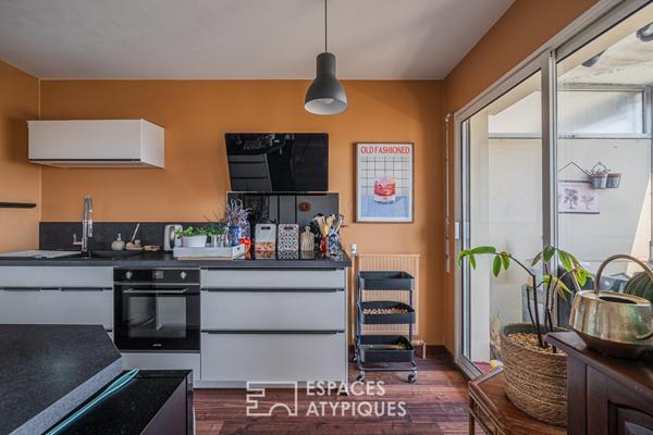 Appartement à la vue spectaculaire sur Bastille et Belledonne