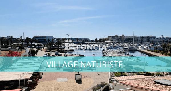 À vendre Appartement 2 pièces 28.75 m² - Le Cap D'agde 34300