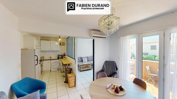 Appartement Frejus 3 pièce(s)  50 m²  cave parking