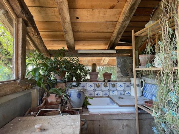 Maison à colombages restaurée sur terrain 5976 m² avec vue Pyrénées