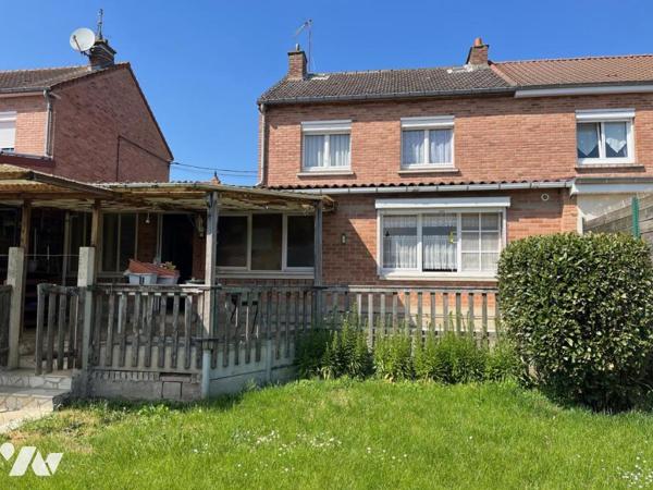 Maison avec 3 chambres, garage, jardin