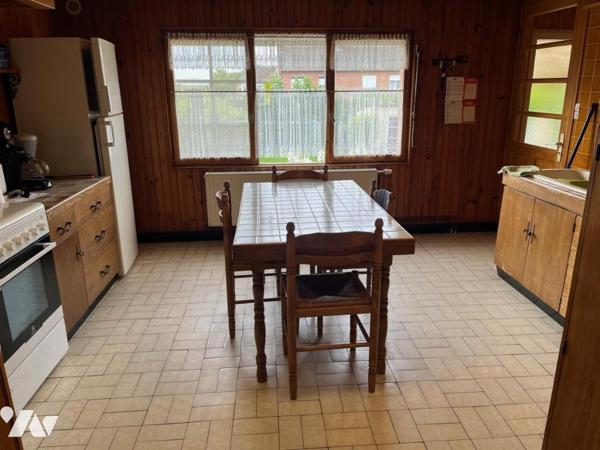 Maison avec 3 chambres, garage, jardin