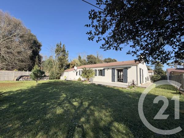 Maison à vendre  5 pièces - 98,65 m 2   TALMONT ST HILAIRE  - 85