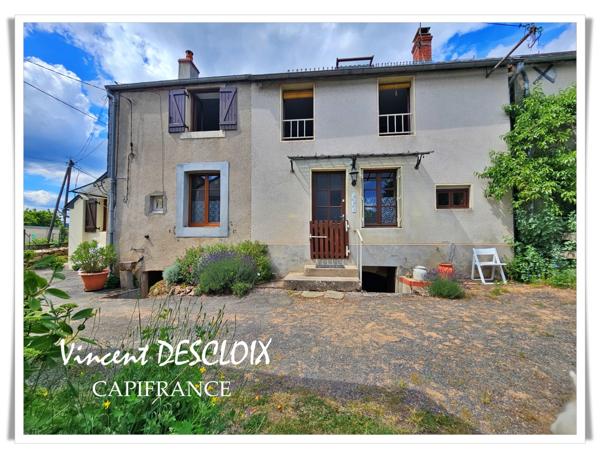 Maison à vendre 6 pièces CUSSY EN MORVAN (71) terrain 476m²