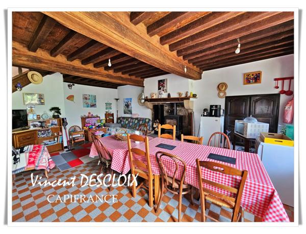 Maison à vendre 6 pièces CUSSY EN MORVAN (71) terrain 476m²