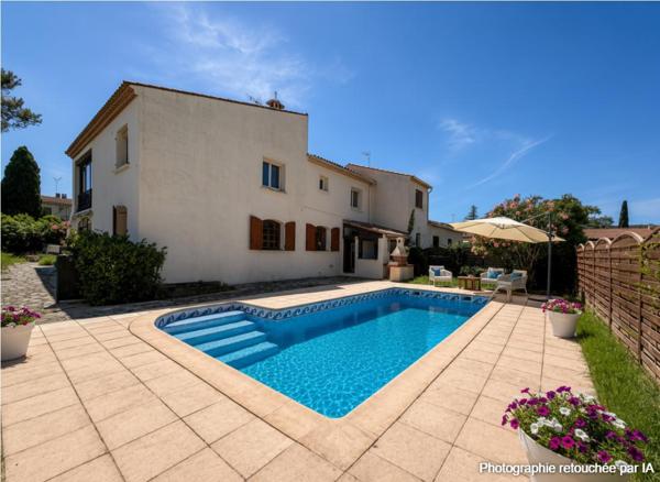 SAINT-GÉLY-DU-FESC : VILLA 7 PIÈCES 176 M²  + PISCINE + GARAGE - FORT POTENTIEL PATRIMONIAL