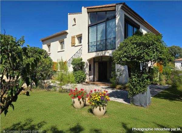 SAINT-GÉLY-DU-FESC : VILLA 7 PIÈCES 176 M²  + PISCINE + GARAGE - FORT POTENTIEL PATRIMONIAL