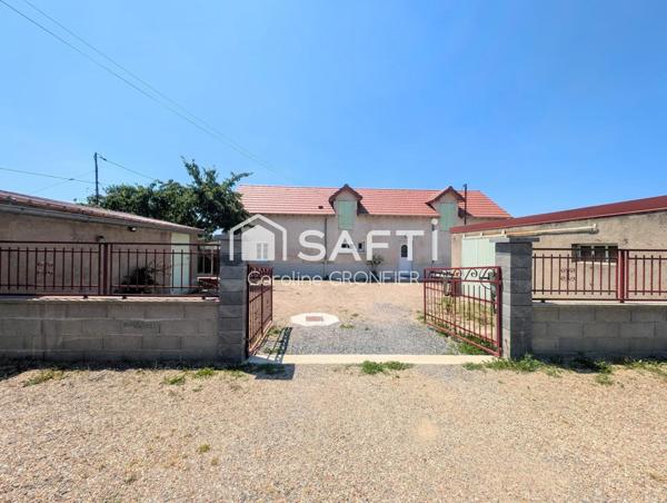 Maison en pierre avec terrain de 4300 m² – Bourbon-Lancy