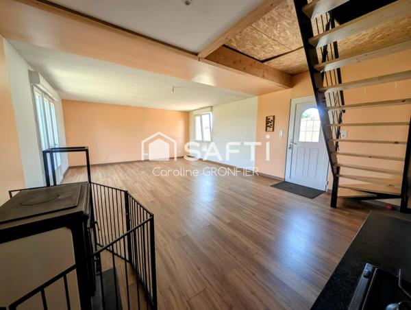 Maison en pierre avec terrain de 4300 m² – Bourbon-Lancy