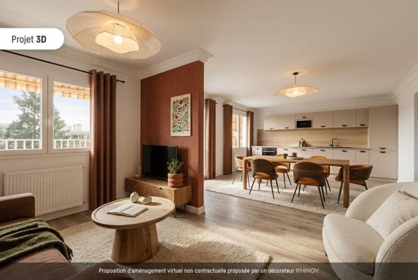 Appartement t5 avec parking et cave. garage en sus 27k€