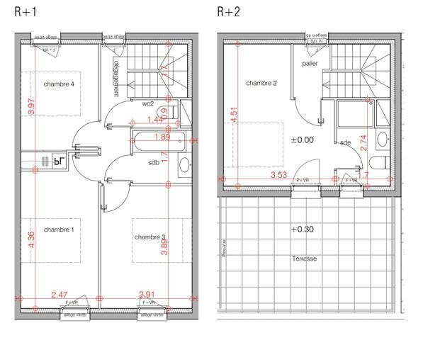 Pied de Tram - avec Jardin/Terrasse Roof Top - 2 Parkings