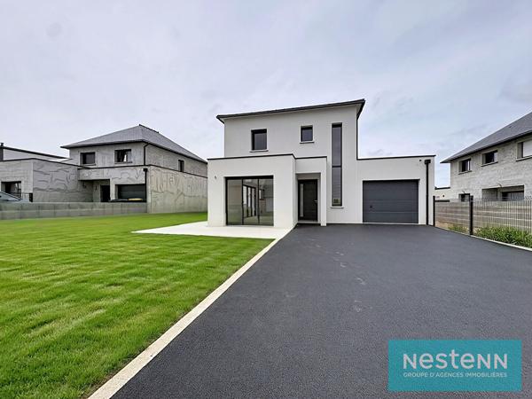 Maison contemporaine 6 pièces à vendre à Trégueux - 125 m² sur terrain de 450 m²