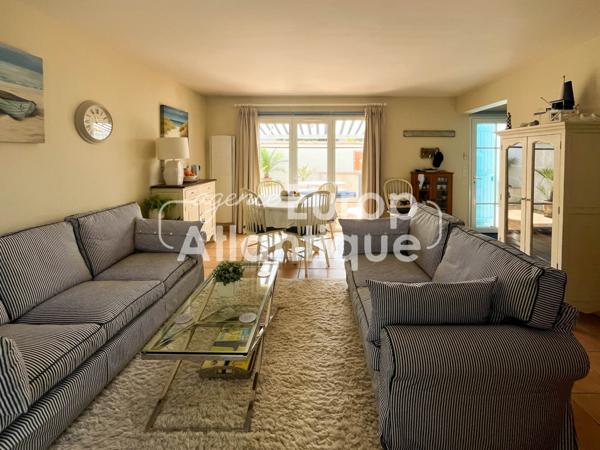 Belle Villa avec Patio et Jardin - T4 bis - La Palmyre