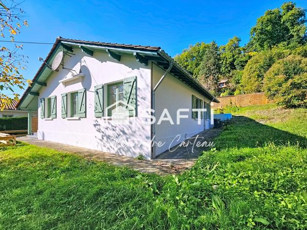 Maison 3 chambres sur terrain de 815 m²