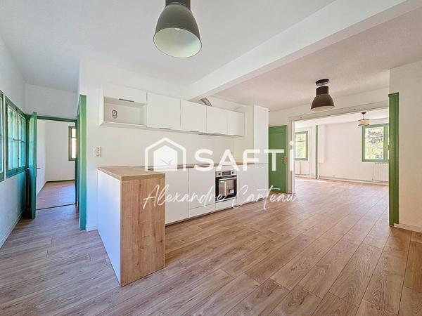 Maison 3 chambres sur terrain de 815 m²