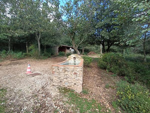 Terrain 8706m² avec cabanon, mobil home et chalet, Les granges gontardes, 290 000