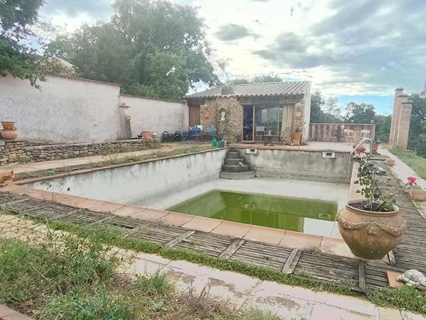 Terrain 8706m² avec cabanon, mobil home et chalet, Les granges gontardes, 290 000