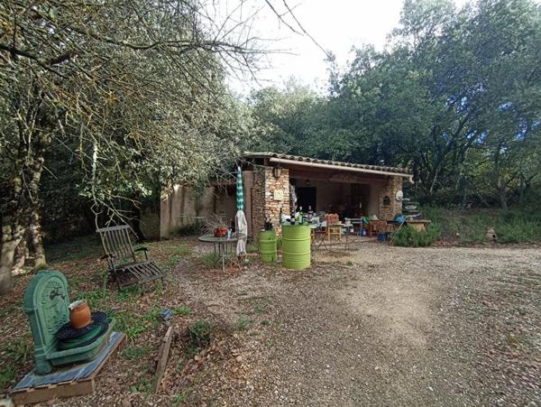 Terrain 8706m² avec cabanon, mobil home et chalet, Les granges gontardes, 290 000