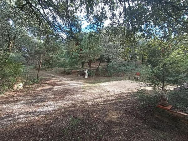 Terrain 8706m² avec cabanon, mobil home et chalet, Les granges gontardes, 290 000