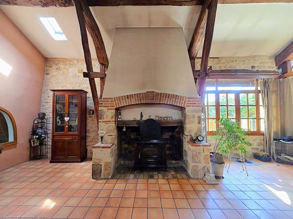 Monsempron-Libos (47500) Sublime grange rénovée avec piscine dans parc arboré - Monsempron -Libos