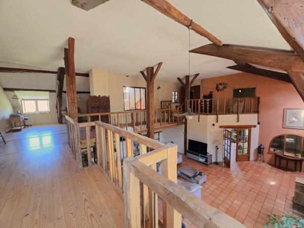 Monsempron-Libos (47500) Sublime grange rénovée avec piscine dans parc arboré - Monsempron -Libos