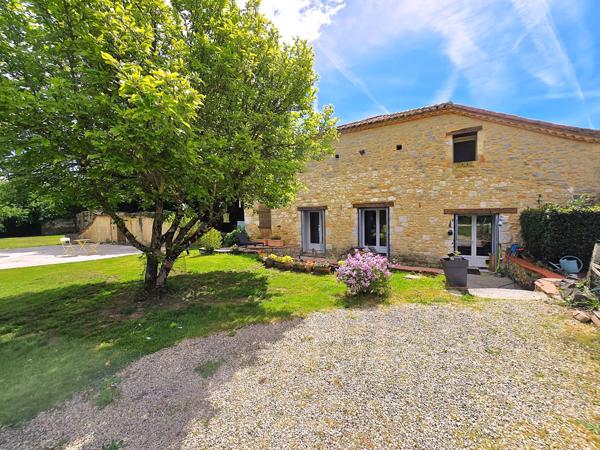 Monsempron-Libos (47500) Sublime grange rénovée avec piscine dans parc arboré - Monsempron -Libos