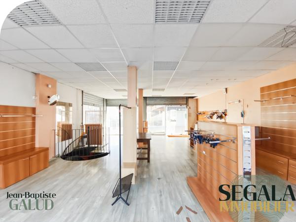 Carmaux (81400) Local commercial 120 m² – emplacement central Carmaux – forte visibilité