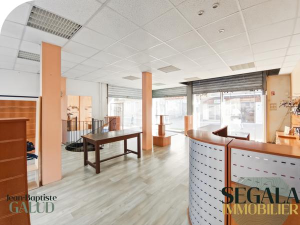 Carmaux (81400) Local commercial 120 m² – emplacement central Carmaux – forte visibilité