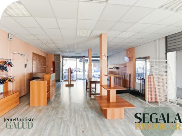 Carmaux (81400) Local commercial 120 m² – emplacement central Carmaux – forte visibilité