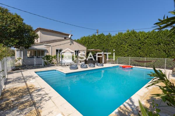 Propriété provençale de 165 m² avec piscine, à quelques pas du village