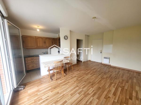 Appartement 2p 41m² + place de parking sécurisée