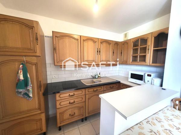 Appartement 2p 41m² + place de parking sécurisée