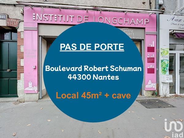 Droit au bail à vendre 45 m² Nantes