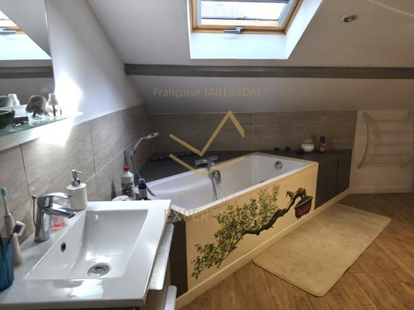 Maison ancienne rénovée proche centre ville + Atelier + dépendances + Jacuzzi + forage, terrain constructible