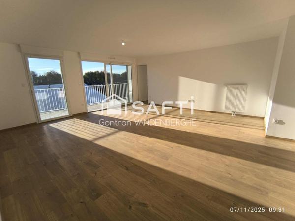 T3 de 75 m² avec Balcon Sud, Proche Arras !