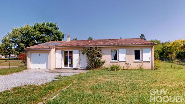 Maison plain pied 98 m²  4 chambres à Hagetmau