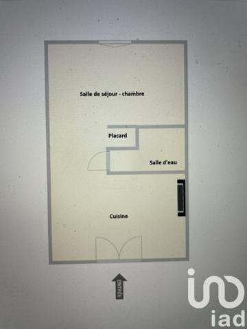 Appartement 1 pièce de 27 m² à Tours (37000)