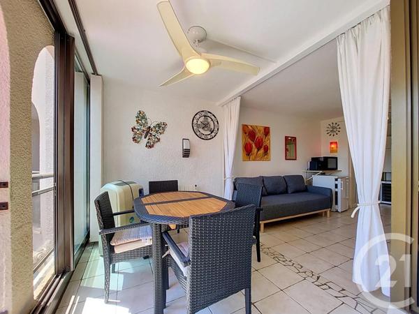 Appartement T1 à vendre  1 pièce - 28,35 m 2   PORT LEUCATE  - 11