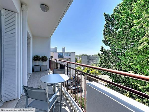 Appartement 4 pièces de 83 m² - 2 balcons- Avenue Eisenhower