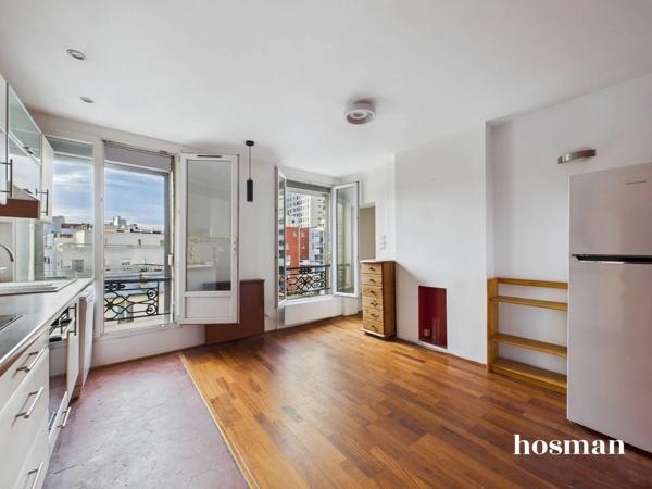 Appartement 3 pièces de 40 m² - Calme - Lumineux - Vue dégagée - Avenue d'Italie