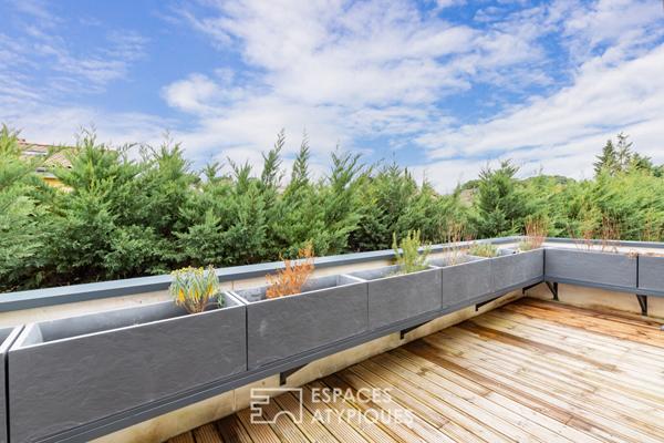 Dernier étage contemporain à Saint Orens