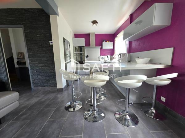 A vendre maison type 4 a tinqueux