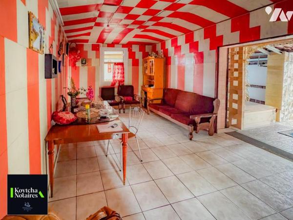 Sainte Anne, maison atypique de 85m² donnant sur ravine