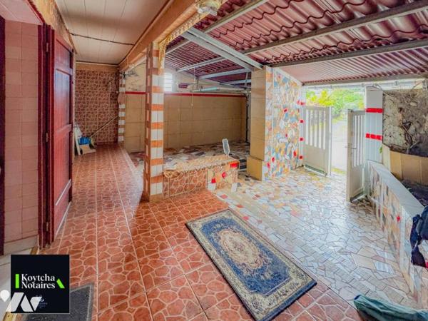 Sainte Anne, maison atypique de 85m² donnant sur ravine