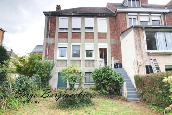 à DOUAI centre (59) , maison 5 pièces, 105 m², 3 chambres , jardin , sous-sol